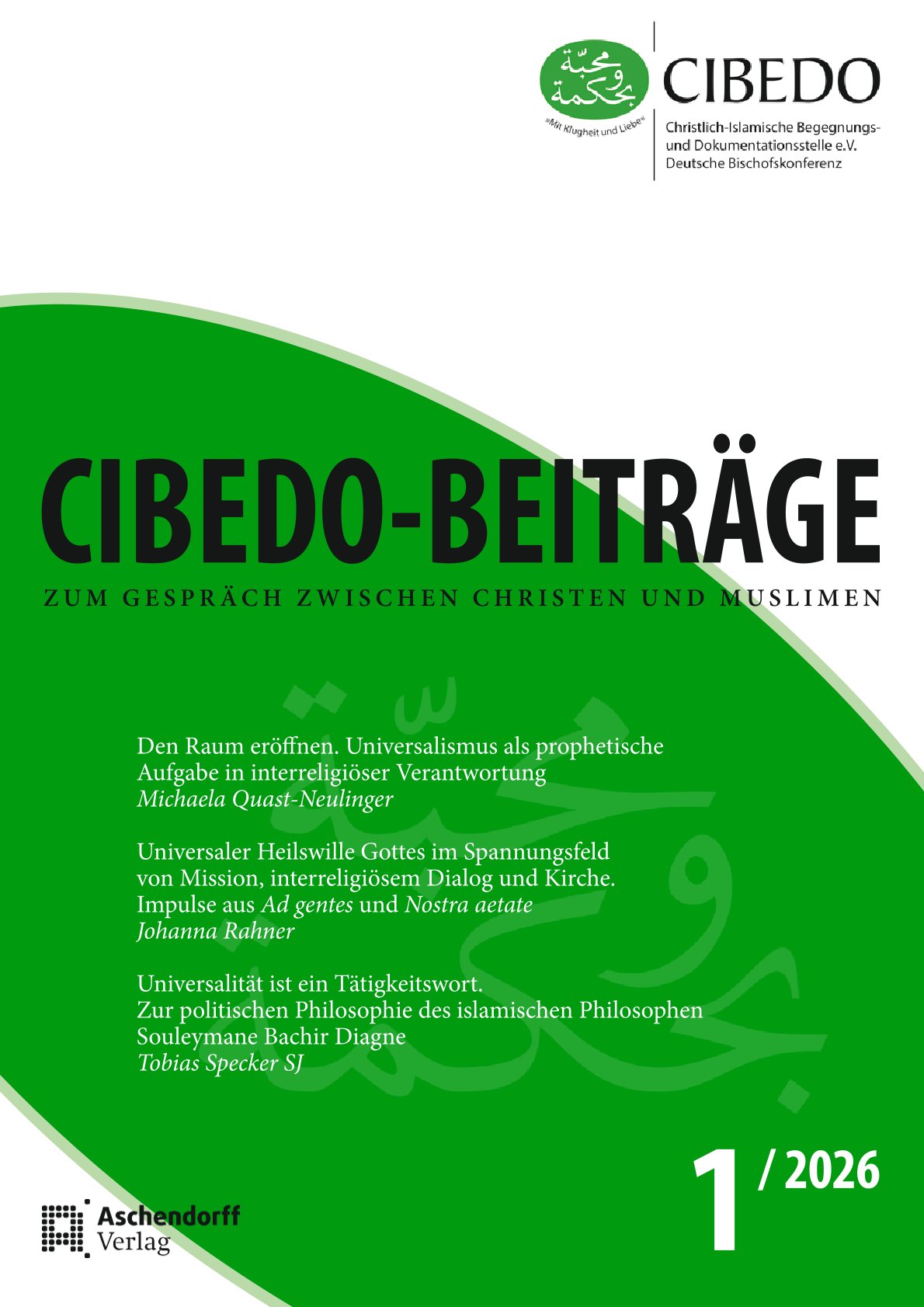 CIBEDO-Beiträge